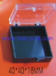 Transparent plastic box