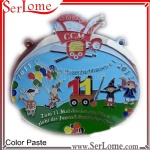 Color Paste Customed Metal Medal