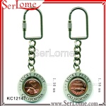 Lucky Penny Spinner Keychain