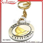 California San Diego  Spinner Keychain