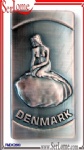 Denmark woman fridge magnet