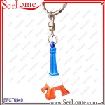 Colorful Paris Eiffel Tower Keychain