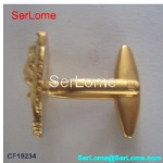 Gold Cufflink