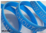Promotional Embossed Silicone Wristbands