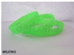 Grass Green Glow In Dark Silicone Bracelet