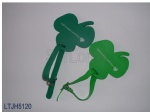 Green Soft PVC Luggage Tag