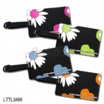 Flower Soft PVC Luggage Tag