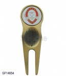 Promotional Metal Golf Divot Tool Cap Clip